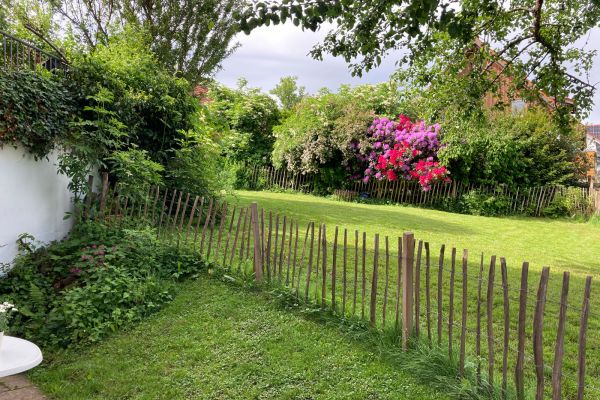 Terrasse mit Gartenzugang